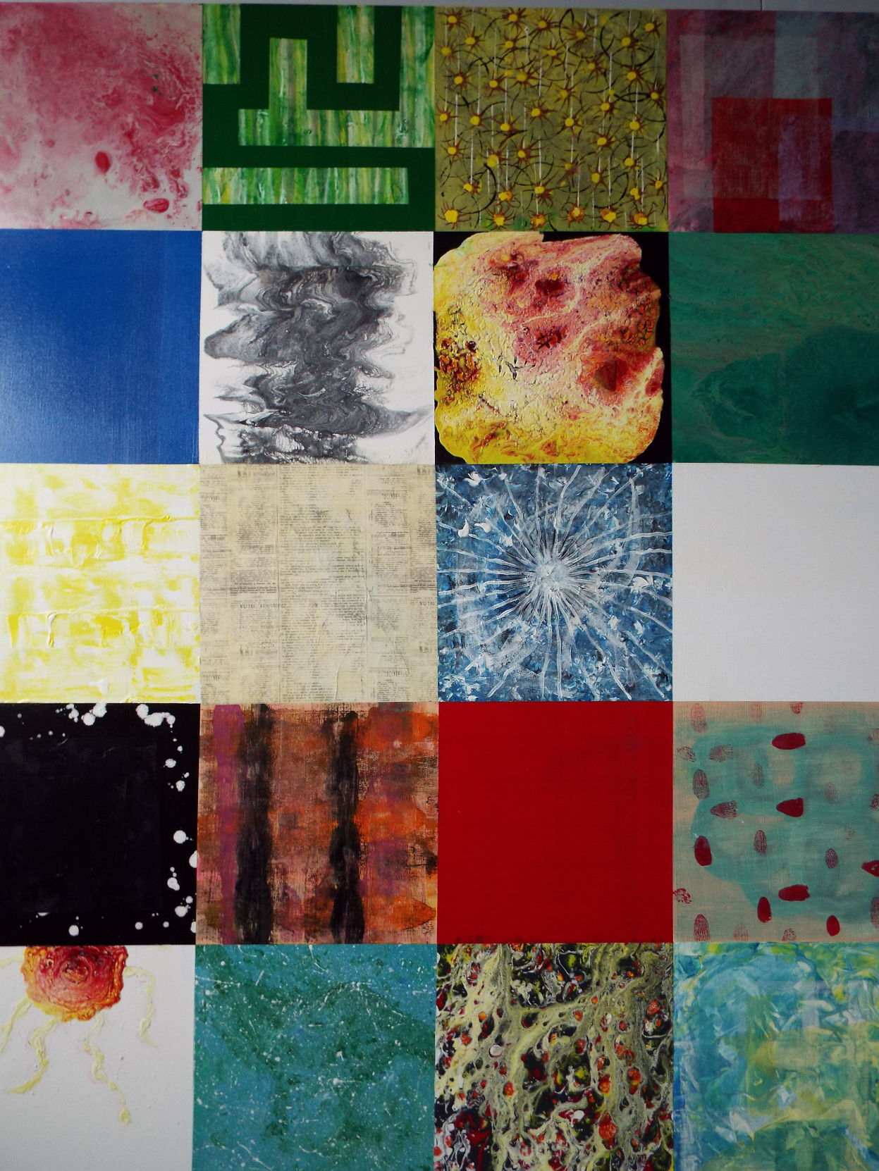 Patchwork Plurality Brian Joel Damon